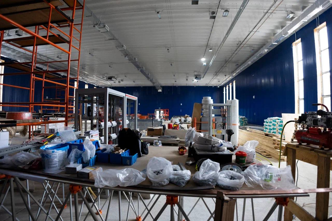 Александр Новиков: Продолжаем следить за строительством центра настольного тенниса на проспекте Гагарина Александр Новиков: Продолжаем следить за строительством центра настольного тенниса на проспекте Гагарина