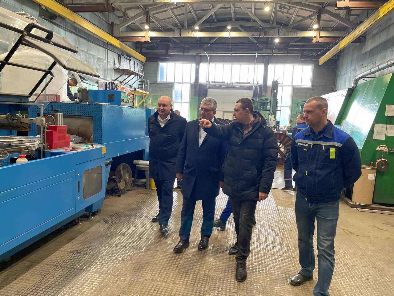 Александр Новиков: Посетил одно из значимых промышленных предприятий Смоленска - кабельный завод «Конкорд» Александр Новиков: Посетил одно из значимых промышленных предприятий Смоленска - кабельный завод «Конкорд»