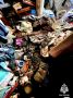 В Смоленске произошёл пожар в заваленной мусором квартире