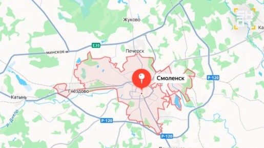 Серия взрывов раздалась над Смоленском