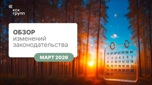 Новые законодательные изменения: что ожидать в марте 2026 года