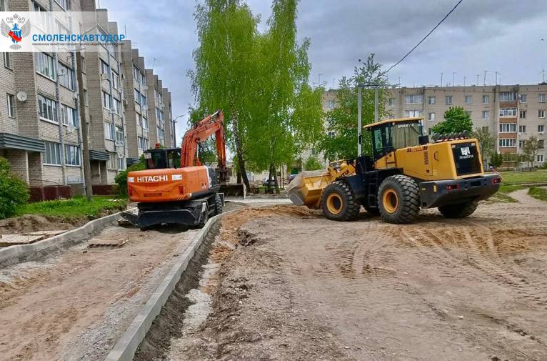 В Смоленске запланирован ремонт более 20 межквартальных проездов