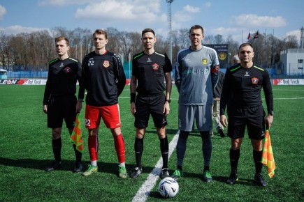 Василий Анохин: Сегодня наша футбольная команда "Искра" провела первый домашний матч в LEON-Второй лиге Б на стадионе Смоленского государственного университета спорта