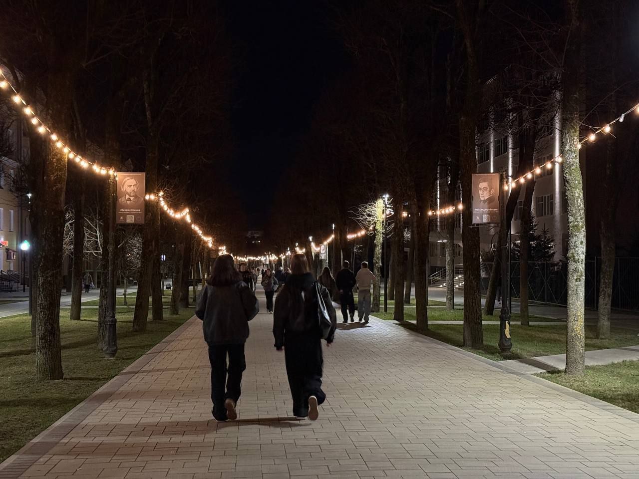 Глава города проверил качество освещения в смоленских парках Глава города проверил качество освещения в смоленских парках