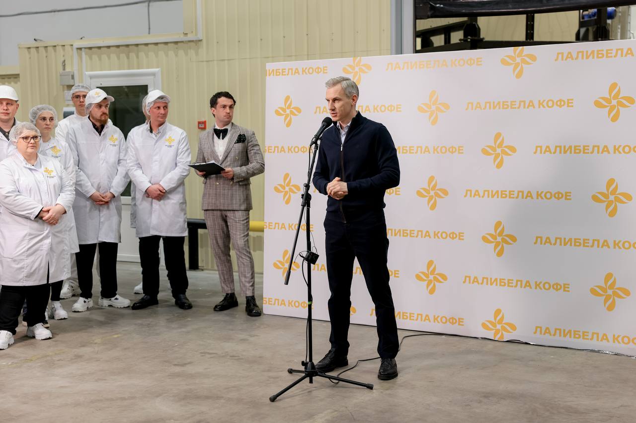 Василий Анохин: В Смоленском муниципальном округе запущено новое производство кофе Василий Анохин: В Смоленском муниципальном округе запущено новое производство кофе
