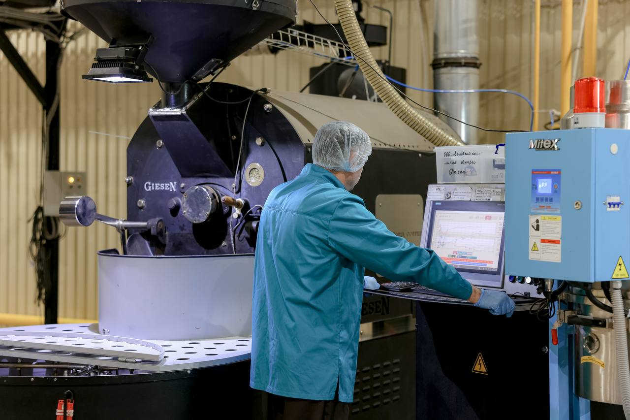 Василий Анохин: В Смоленском муниципальном округе запущено новое производство кофе Василий Анохин: В Смоленском муниципальном округе запущено новое производство кофе