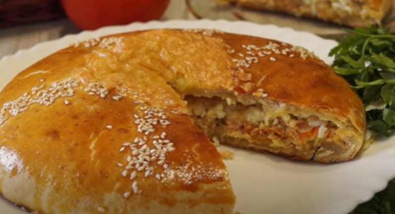 Нежный рыбный пирог, который покорит сердца гурманов