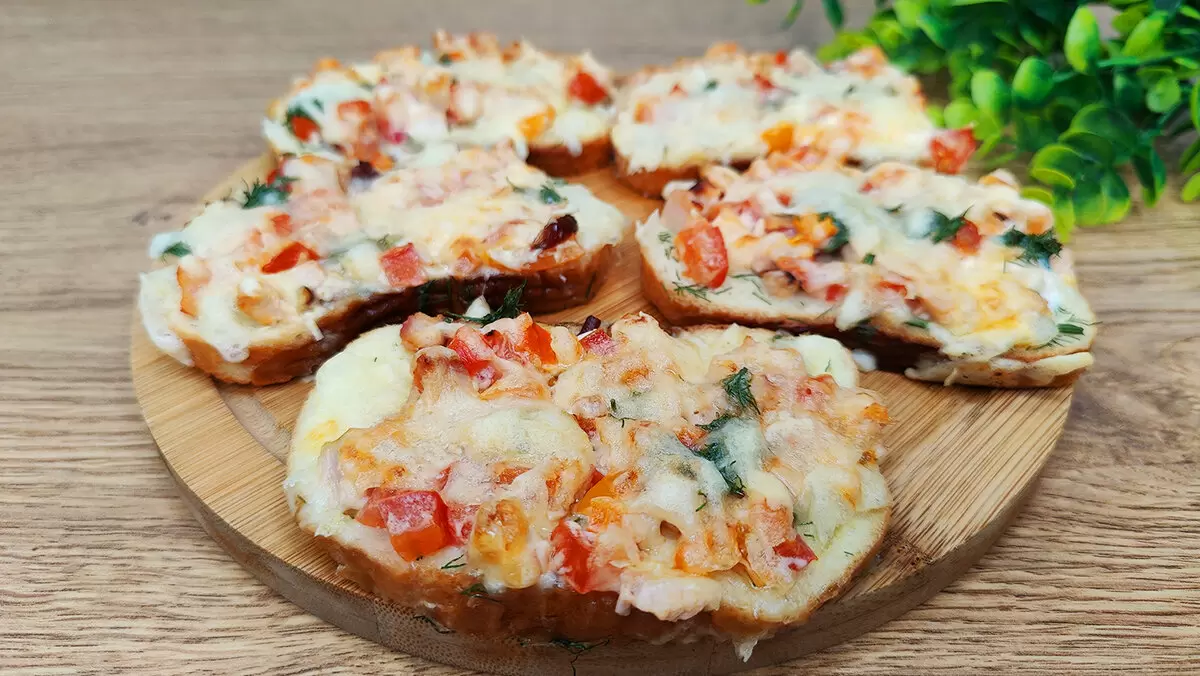 Необычные горячие бутерброды за считанные минуты