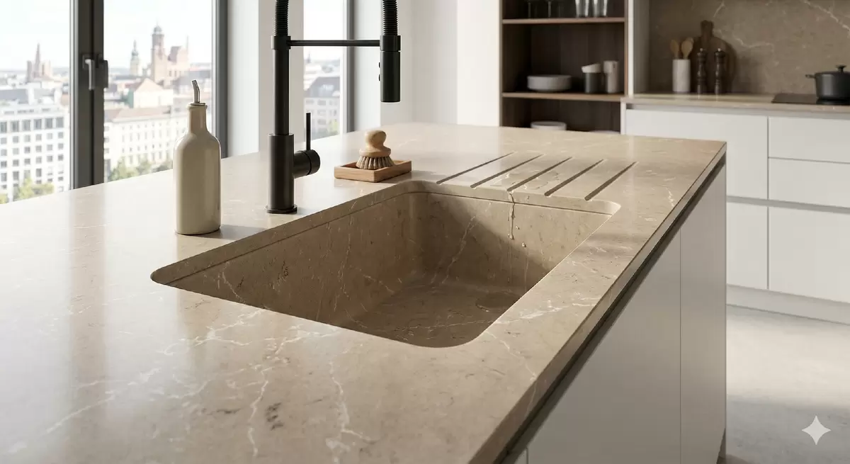 Как безупречная интегрированная мойка меняет кухонные пространства