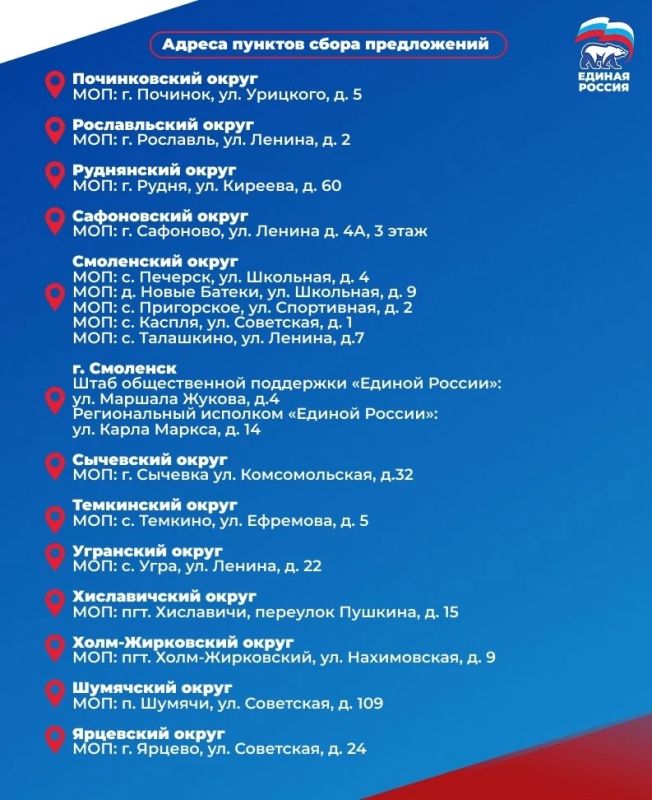 Артём Туров: На Смоленщине идёт сбор предложений в обновленную Народную программу партии Артём Туров: На Смоленщине идёт сбор предложений в обновленную Народную программу партии