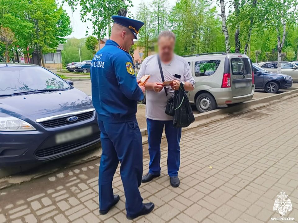 Профилактика пожаров продолжается