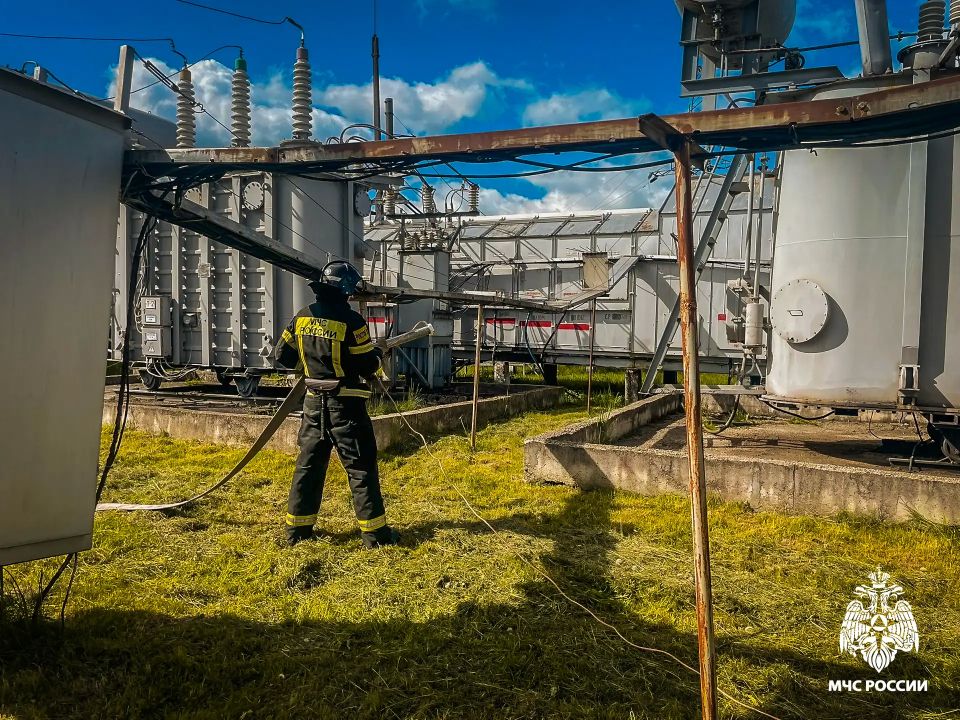 Пожарные и энергетики предотвратили условный блэкаут Пожарные и энергетики предотвратили условный блэкаут