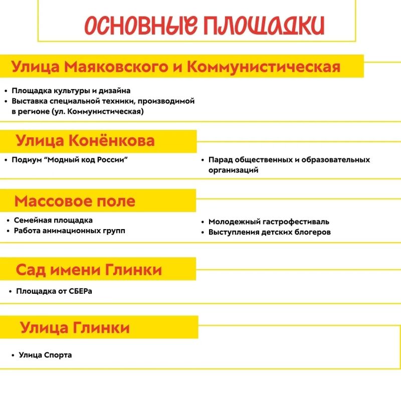 Как в Смоленске отметят День молодежи Как в Смоленске отметят День молодежи