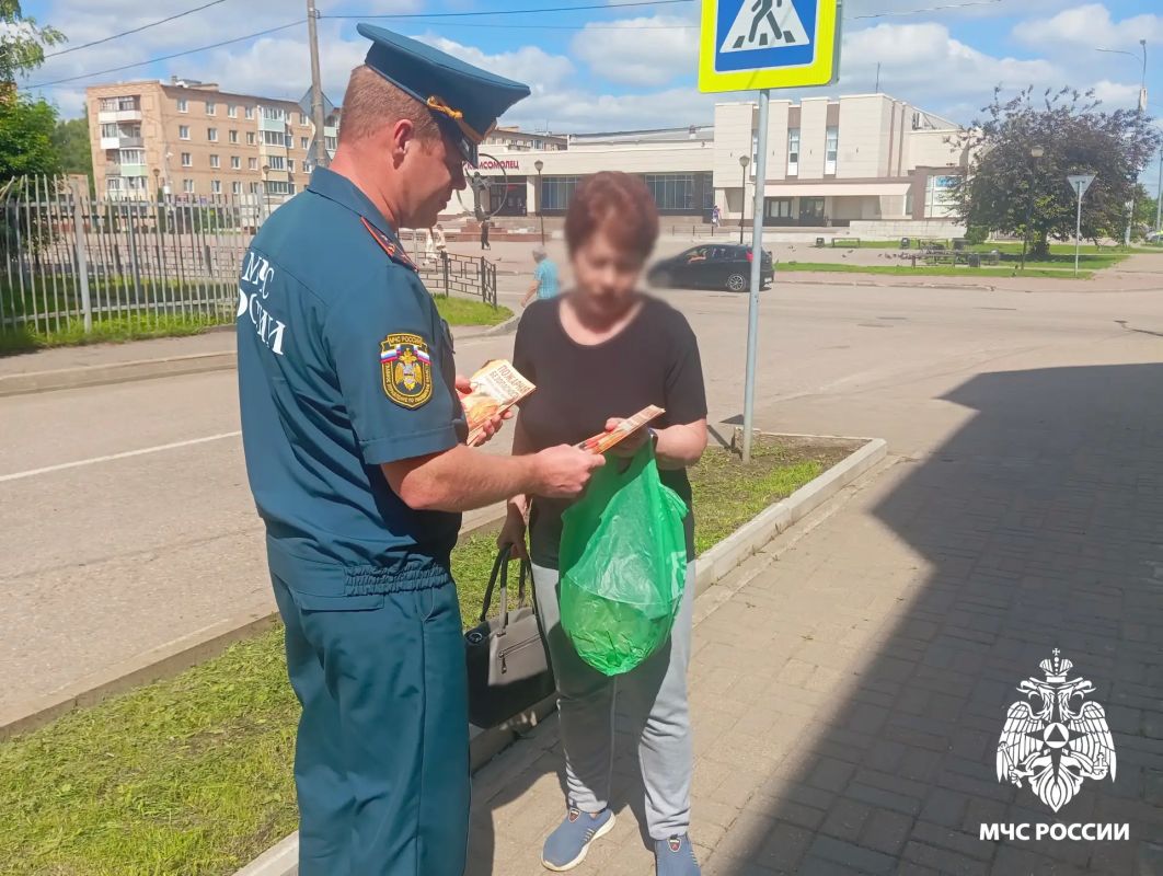Профилактика пожаров в городе Гагарине Профилактика пожаров в городе Гагарине