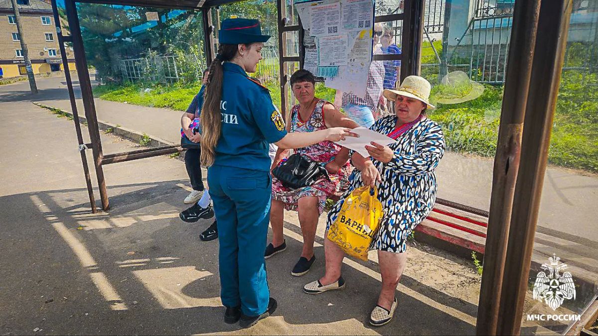 В городе Вязьма инспекторы межрайонного отдела надзорной деятельности и профилактической работы МЧС России усилили работу с населением В городе Вязьма инспекторы межрайонного отдела надзорной деятельности и профилактической работы МЧС России усилили работу с населением
