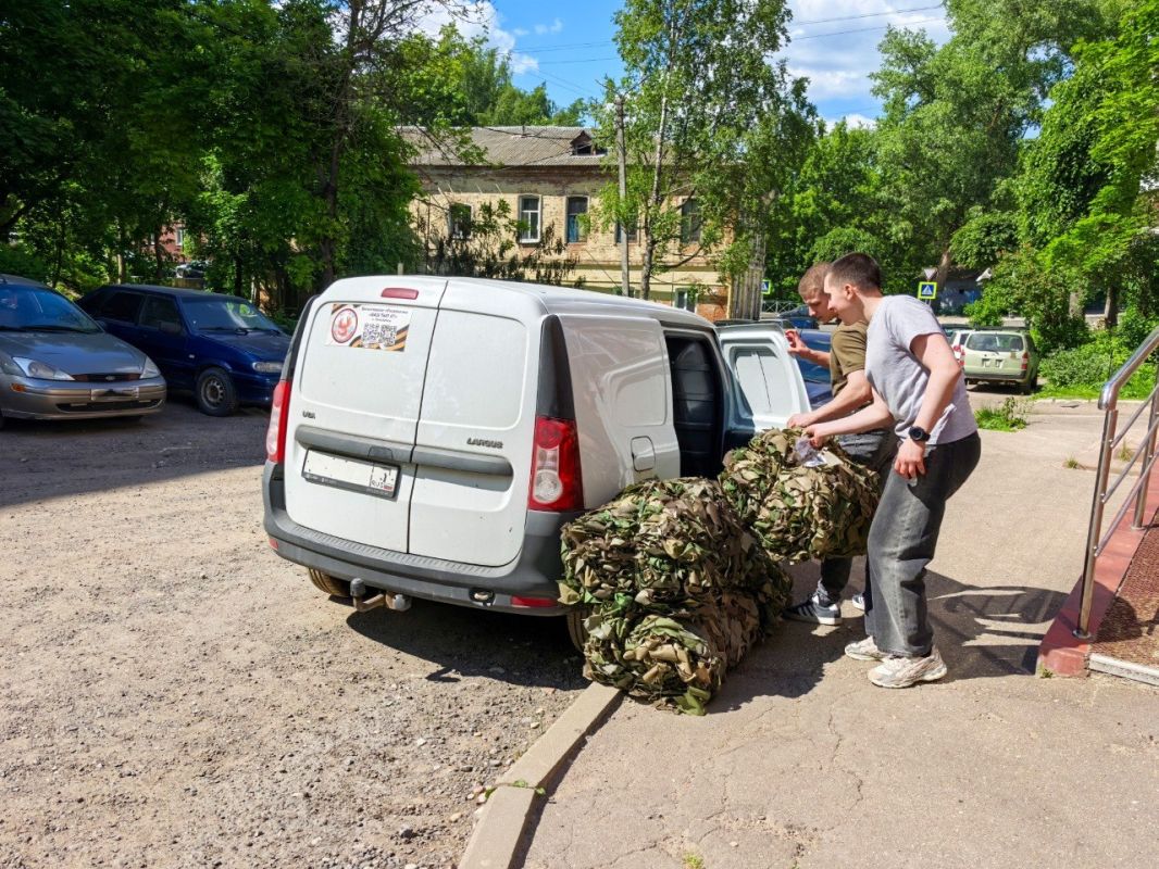 Волонтёры «ВашТыл67» отправили дополнительный груз для военнослужащих