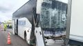В ДТП с автобусом и грузовиком в Воронежской области пострадали 19 человек