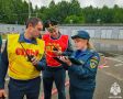 В Десногорске прошли соревнований добровольных пожарных дружин