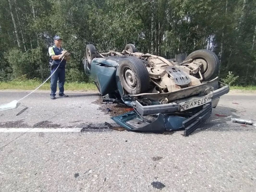 Появились подробности смертельного ДТП в Смоленской области Появились подробности смертельного ДТП в Смоленской области