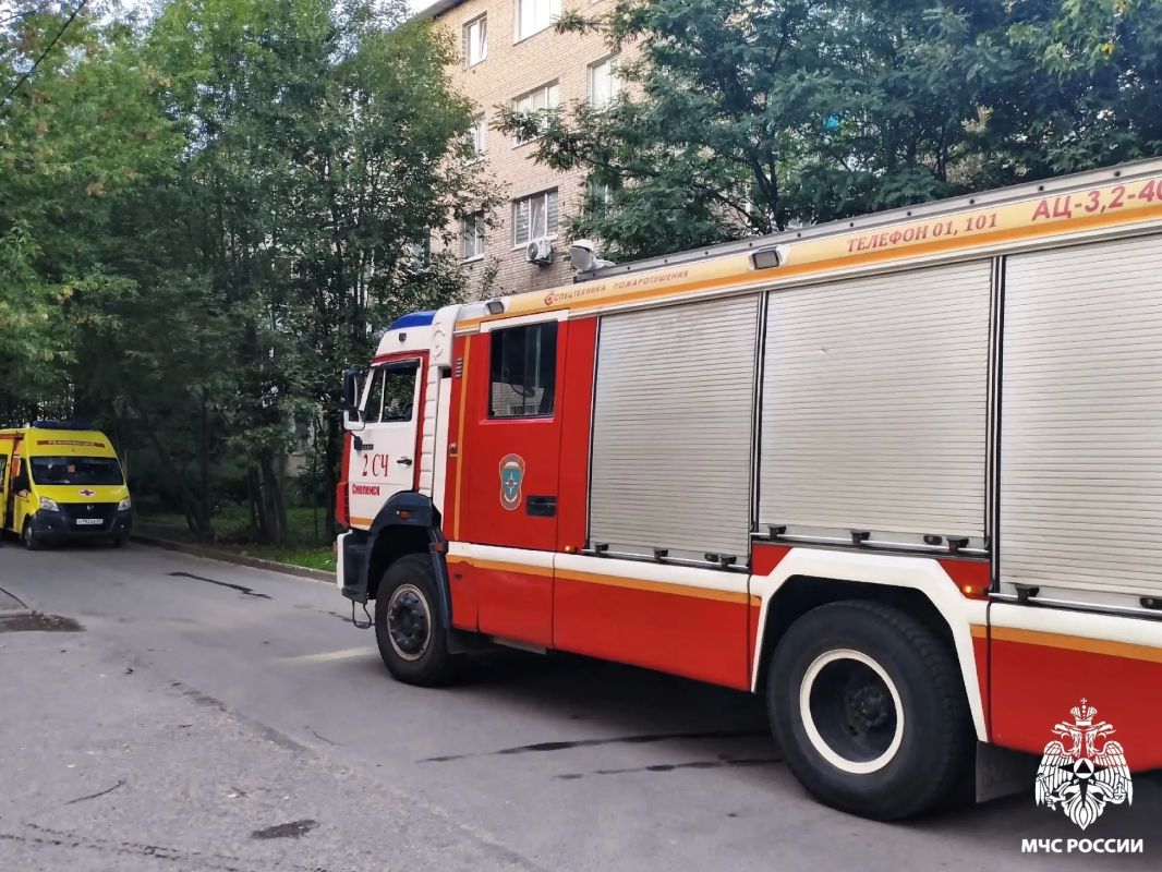 Пожарные спасли двух человек Пожарные спасли двух человек