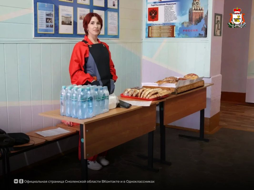 На избирательных участках Смоленской области - тёплая, праздничная атмосфера На избирательных участках Смоленской области - тёплая, праздничная атмосфера