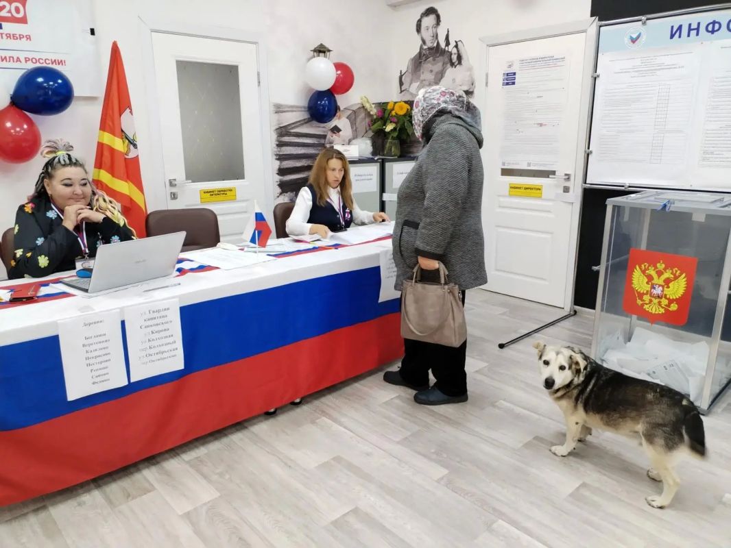 Домашние питомцы – самые верные спутники избирателей! Домашние питомцы – самые верные спутники избирателей!