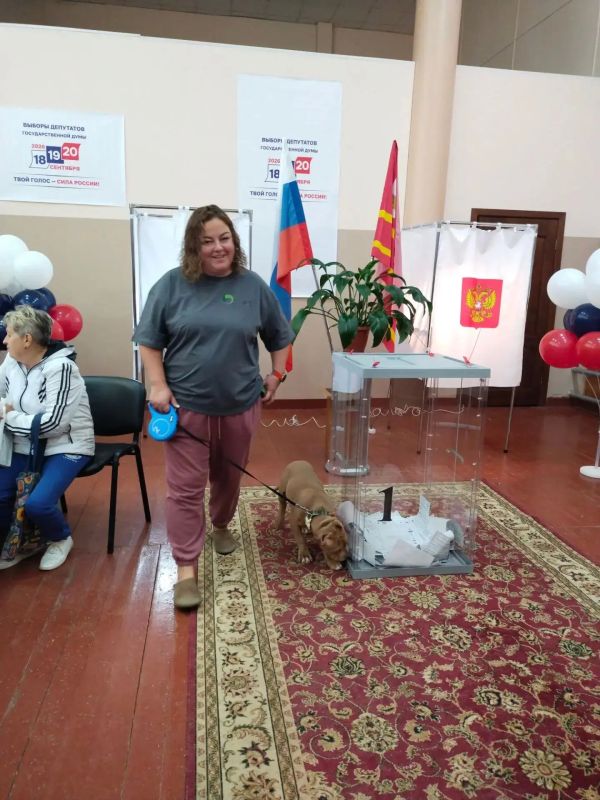 Домашние питомцы – самые верные спутники избирателей! Домашние питомцы – самые верные спутники избирателей!