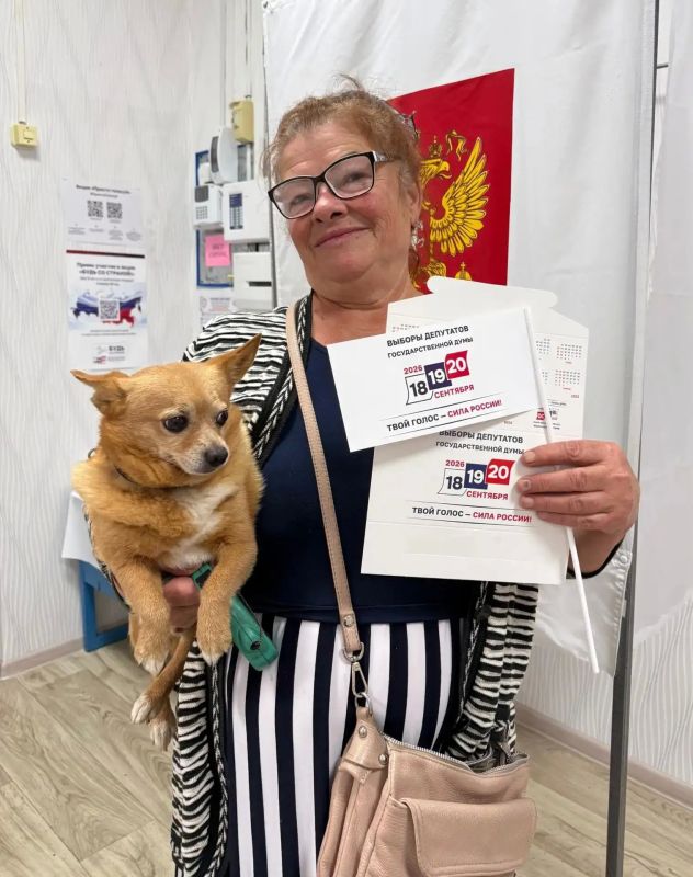 Домашние питомцы – самые верные спутники избирателей! Домашние питомцы – самые верные спутники избирателей!