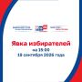 Явка на 15:00 19 сентября составляет 44,32% от общего числа избирателей в Смоленской области