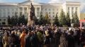 В центре Смоленска выступил сводный духовой оркестр