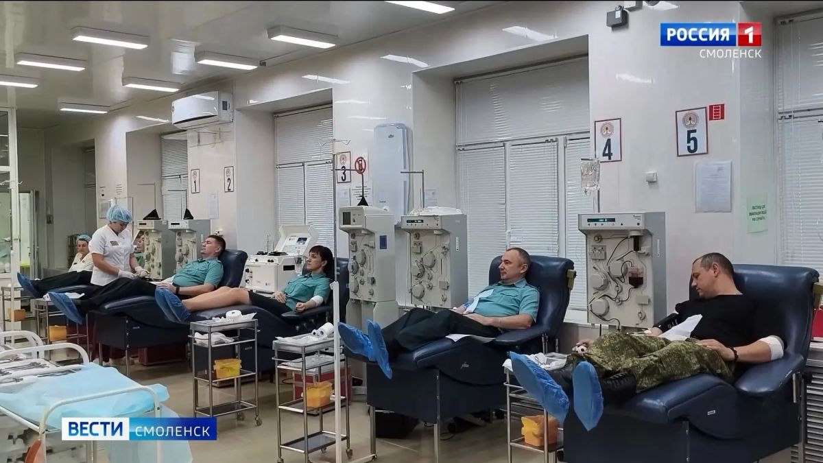 Смоленские таможенники поддержали донорское движение