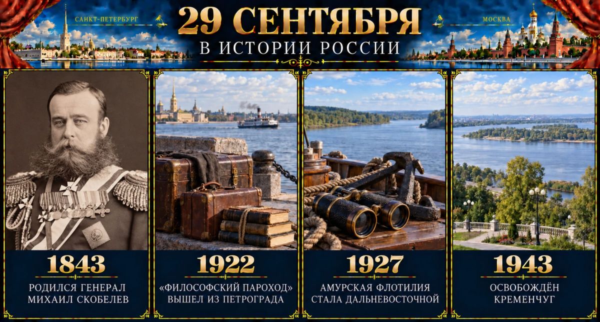 29 сентября в истории России 29 сентября в истории России