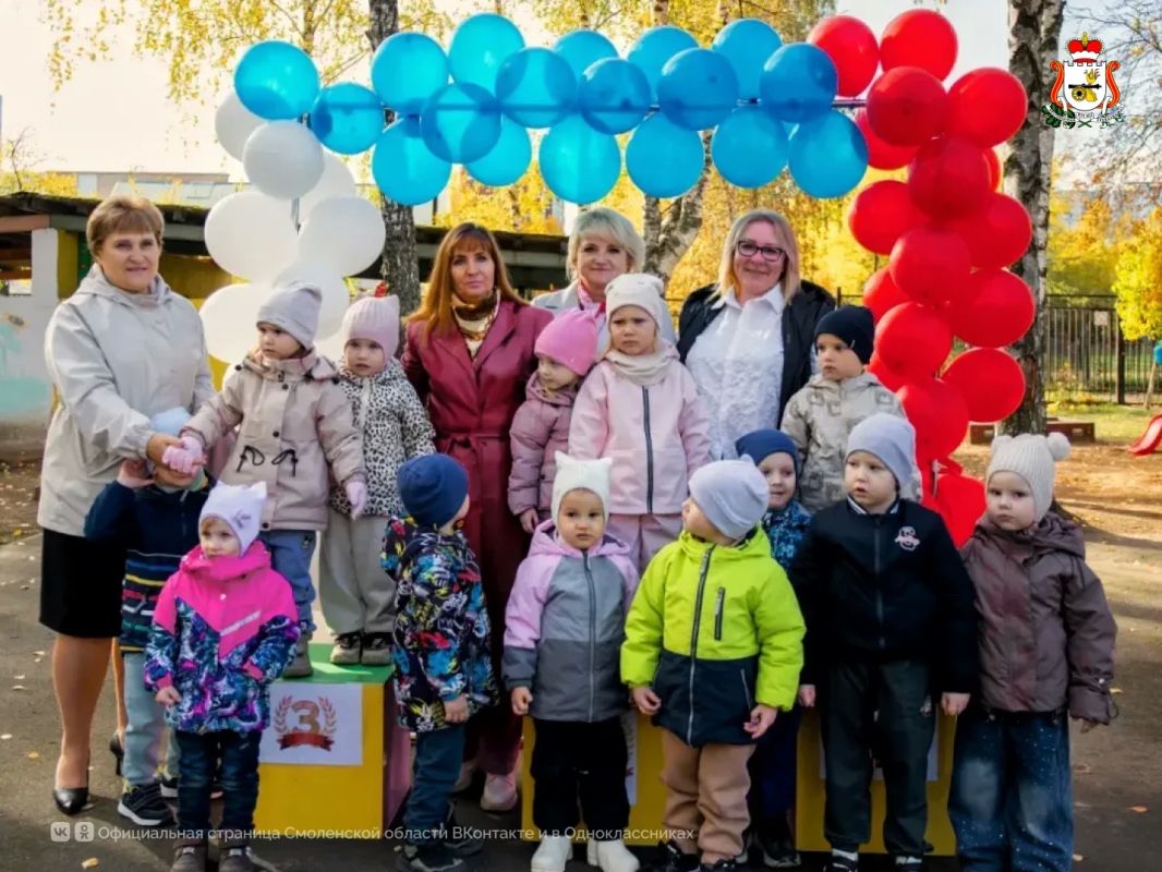 В Десногорске открыли спортивную площадку для дошкольников